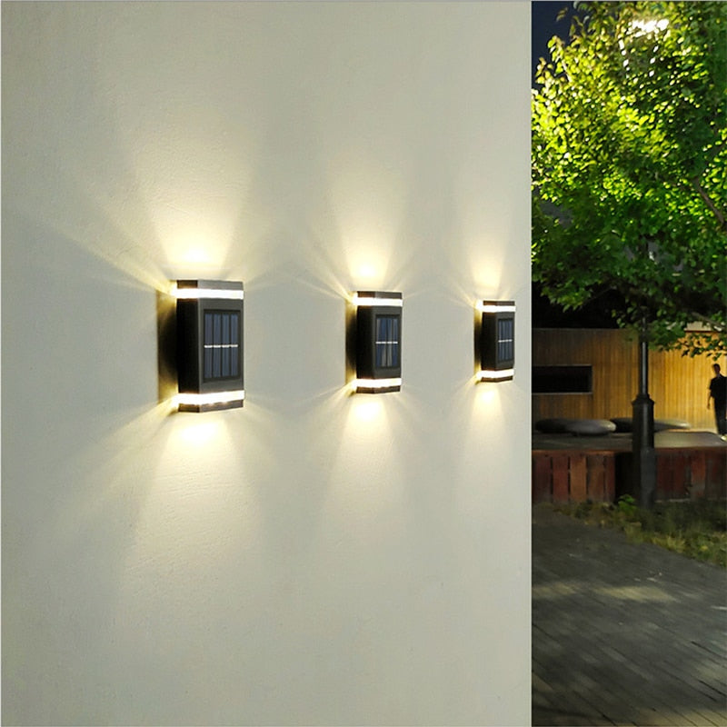 BloomRay – Solar Wall Lamp for Beautiful Garden Illumination
