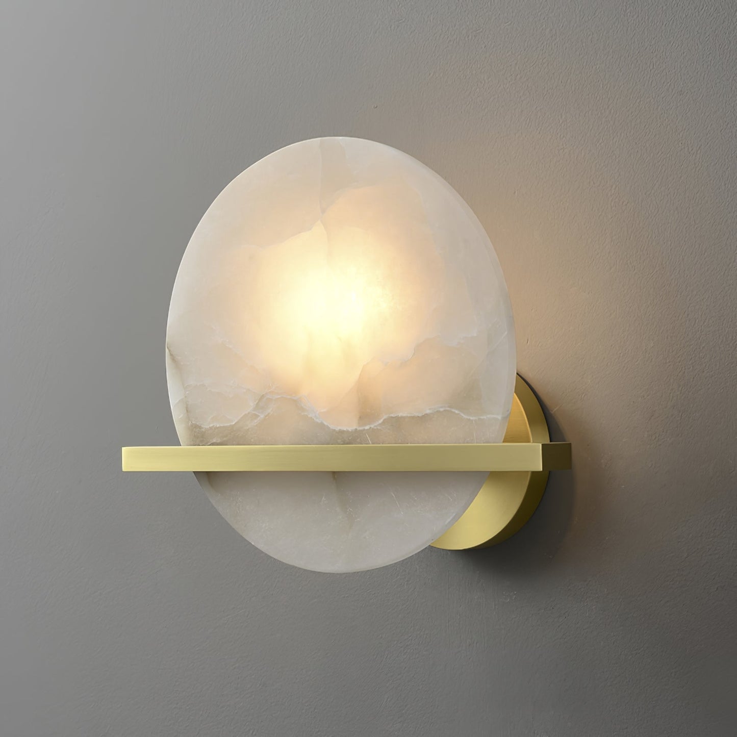 MarbleAura – Luxurious Marble Wall Lamp for Classic Style