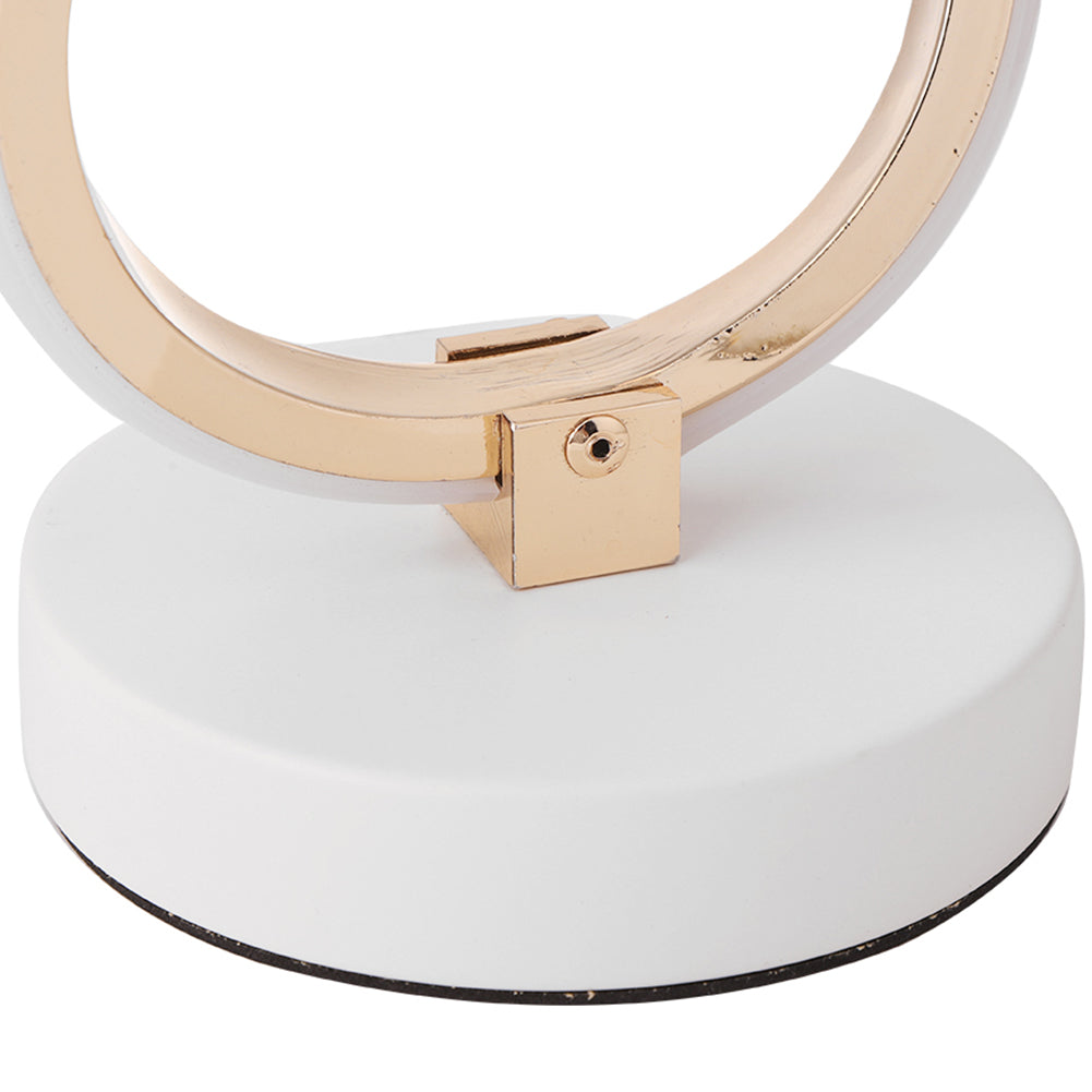 InfinityGlow – LED Spiral Table Lamp with Endless Design