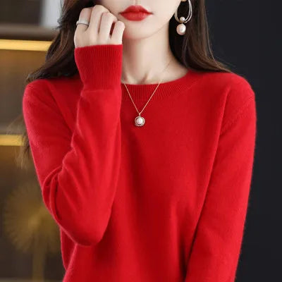 Charlotte: 100% wool cashmere sweater