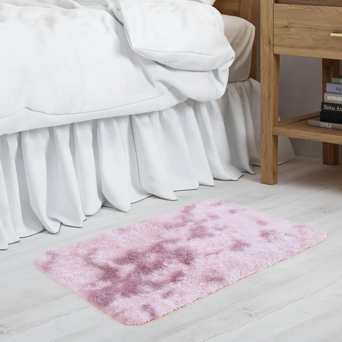 VIKAMA Simple Ins Style Silk Wool Floor Carpet Soft Comfortable Warm Cloakroom Bedroom Living Room Carpet Sofa Cushion Rugs