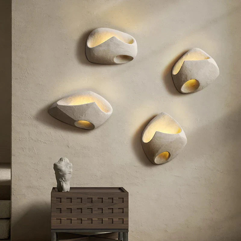 CalmSphere - Wabi-sabi Inspired Wall Light