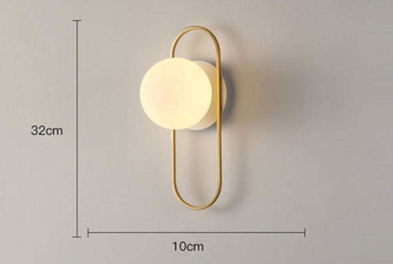 BulbAura - Scandinavian Wall Lamp