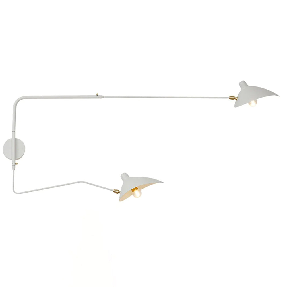 LumaFlex – Dual-Arm Wall Lamp for Flexible Lighting