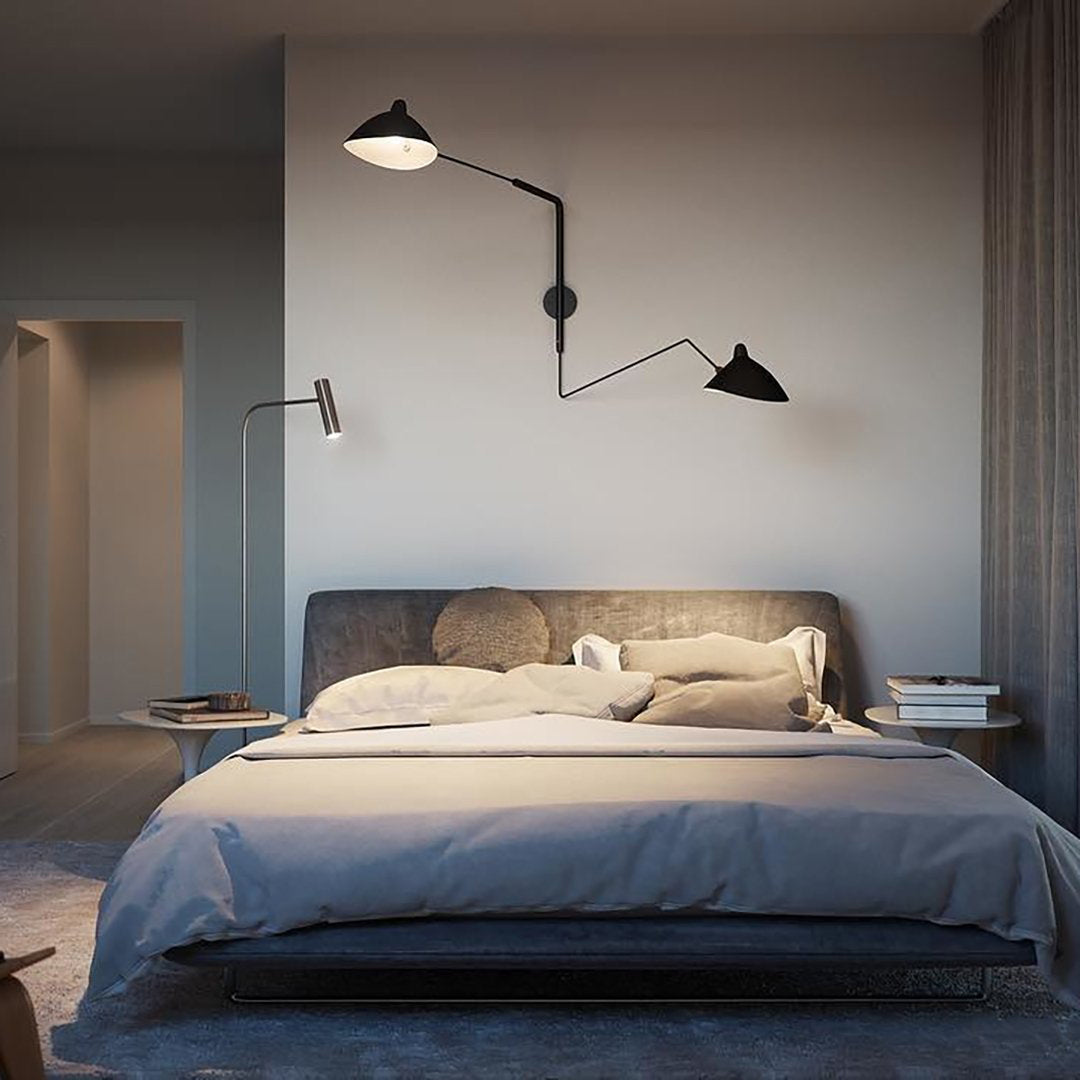 LumaFlex – Dual-Arm Wall Lamp for Flexible Lighting