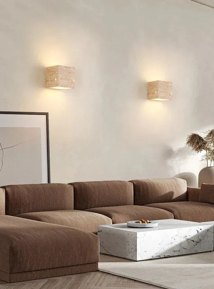 CitrusBeam - Yellow Stone Wall Light