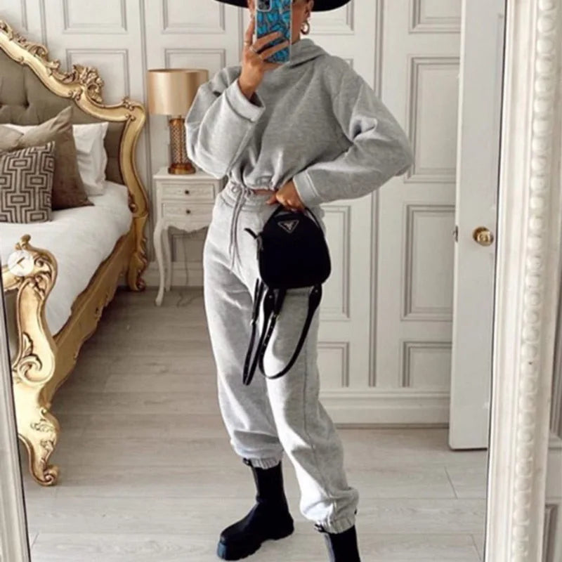 Melissa two piece Winter Set: jogging Tracksuit set
