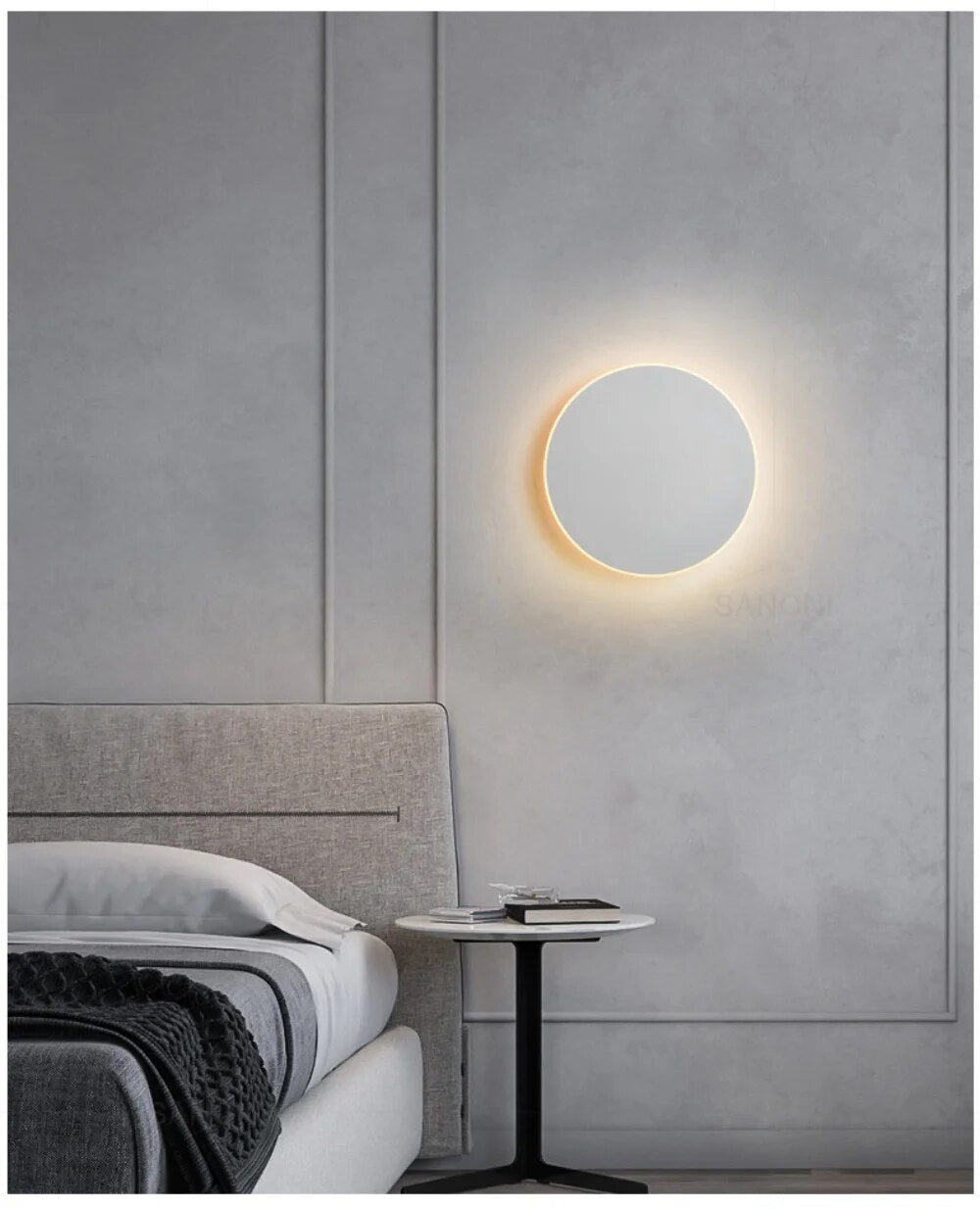 Sleeksphere – Round LED Wall Lamp | Modern Minimalist Lighting | Thelittleesse