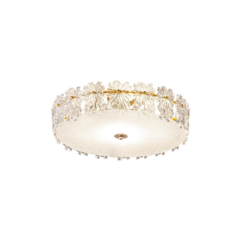 FlurryLuxe - Ceiling Light with Elegant Snowflake Motifs