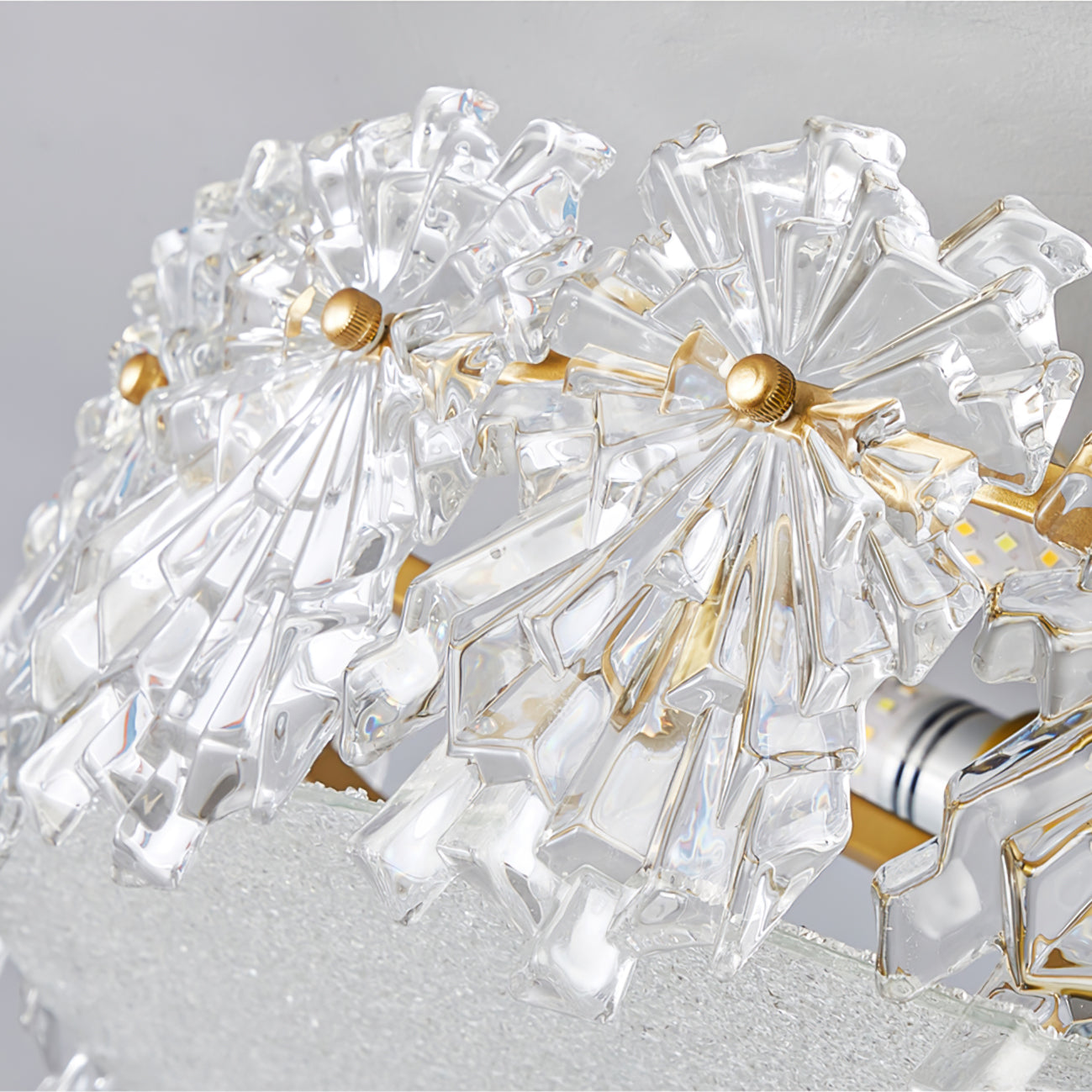 FlurryLuxe - Ceiling Light with Elegant Snowflake Motifs