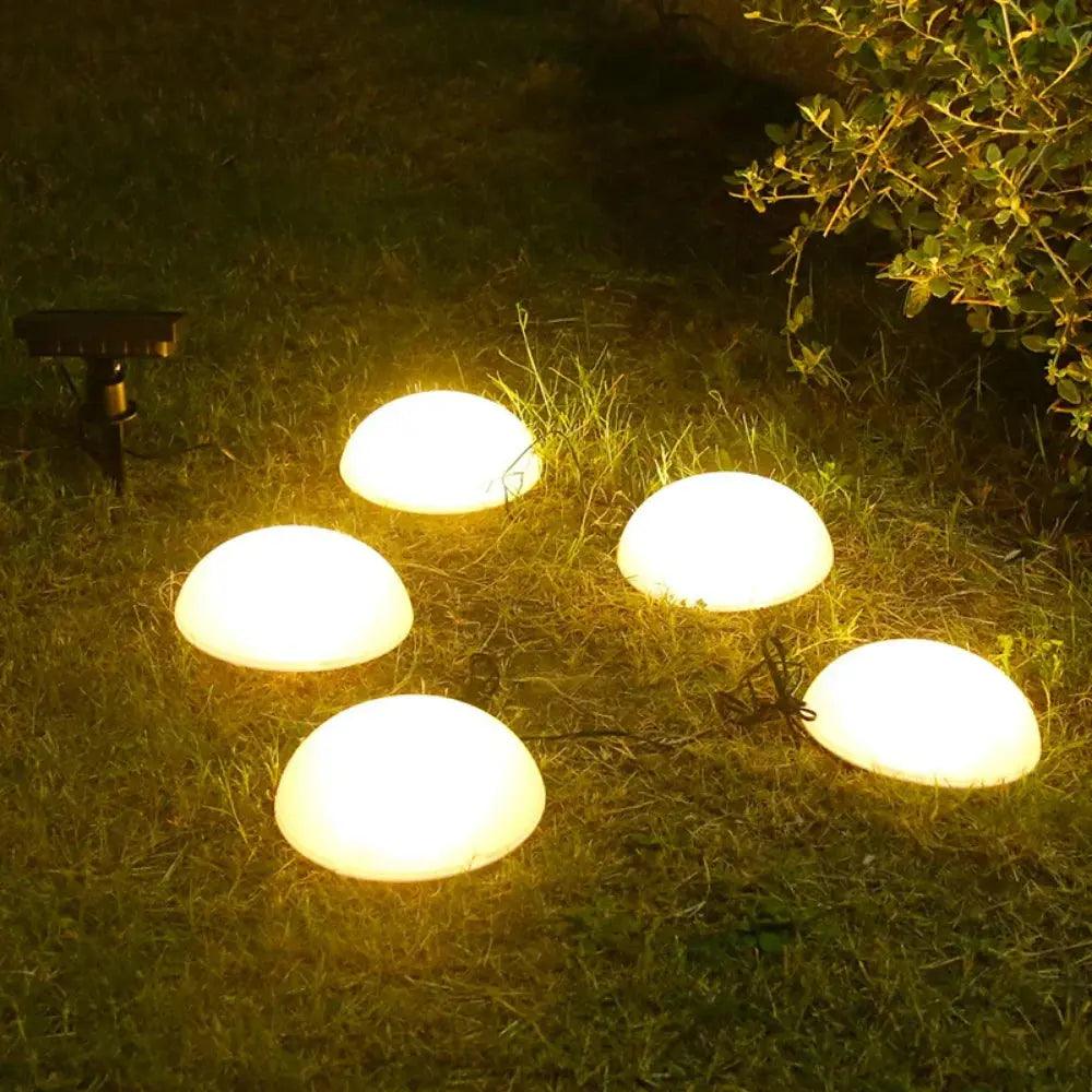 EcoGlow – Half-Dome Solar Garden Light