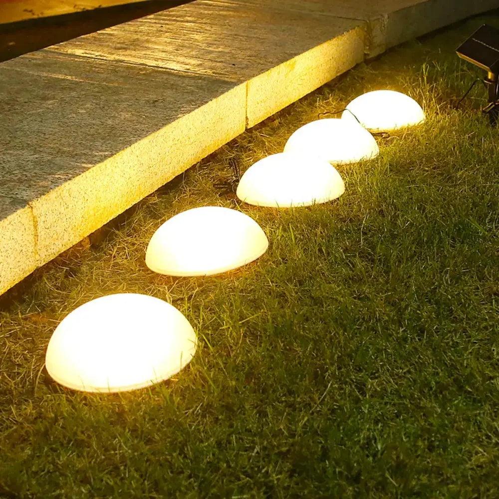 EcoGlow – Half-Dome Solar Garden Light