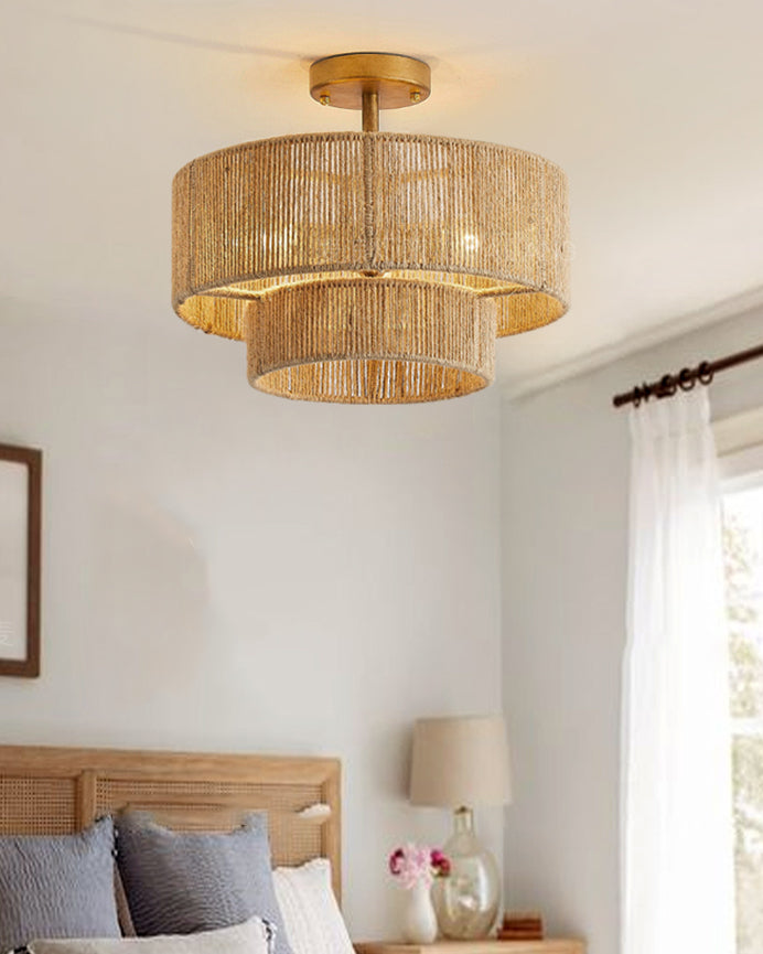 LuxeSol - Ceiling Lamp with Delicate Finish and Sophisticated Glow