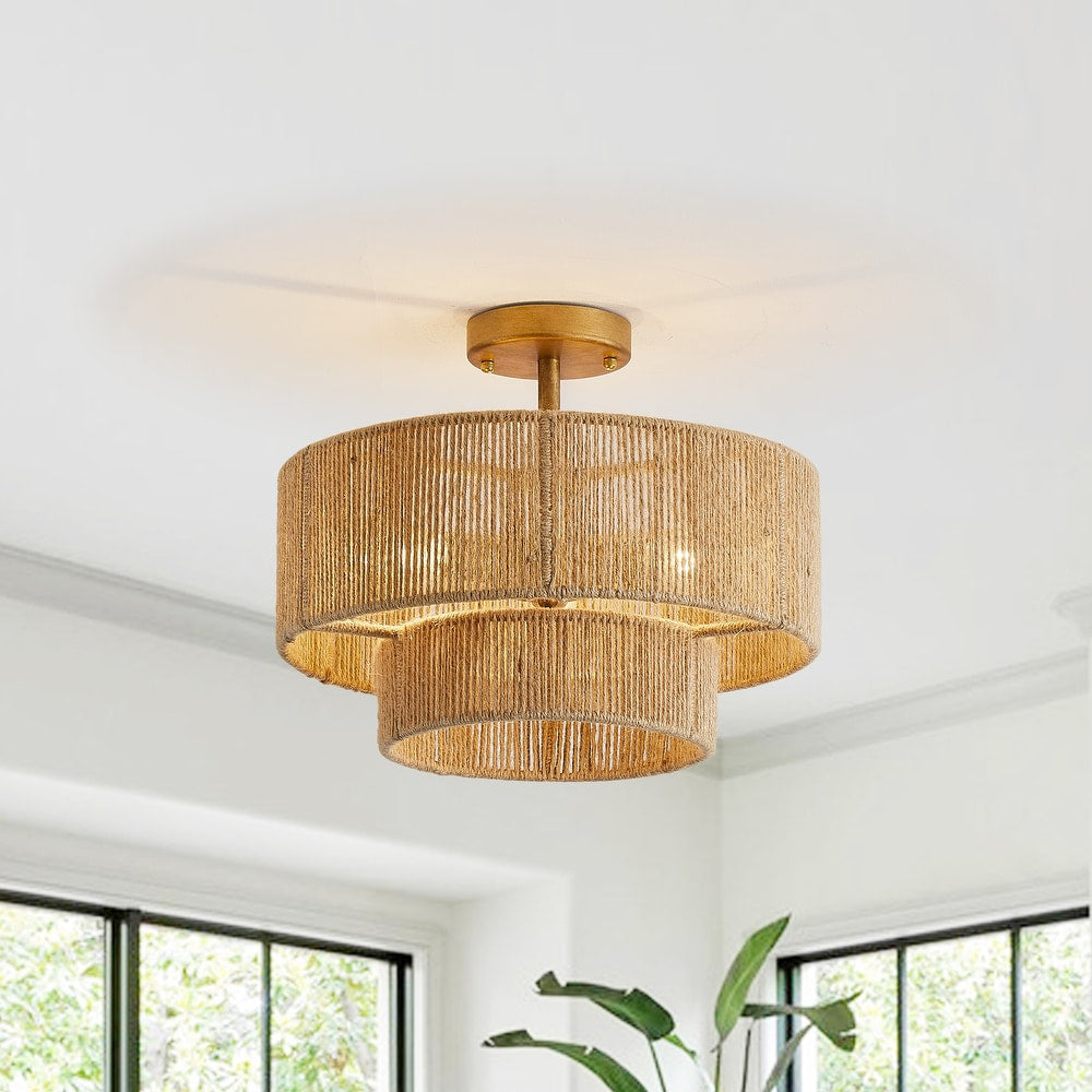 LuxeSol - Ceiling Lamp with Delicate Finish and Sophisticated Glow