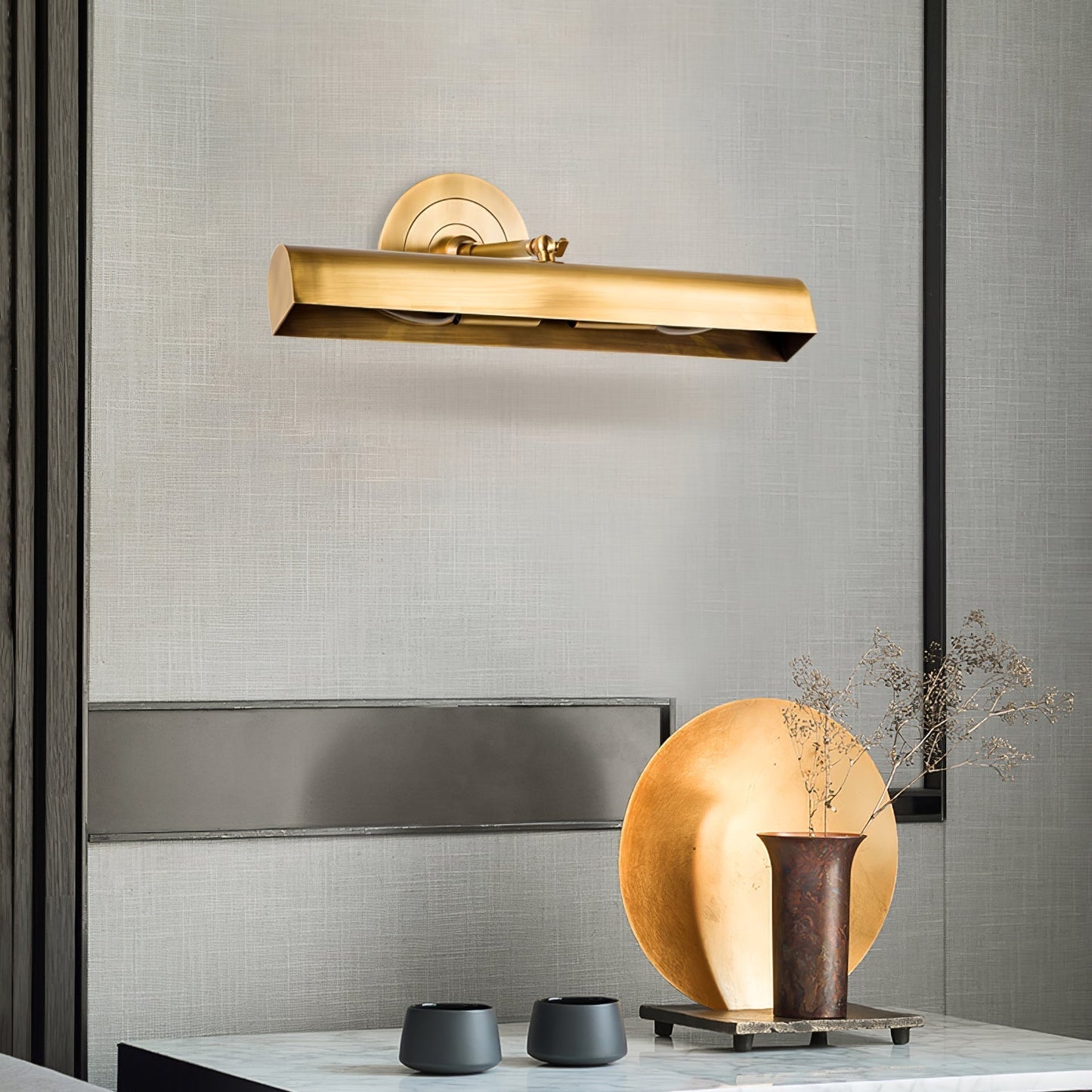 TimelessLume – Luxurious Gold Wall Lamp for Classic Interiors