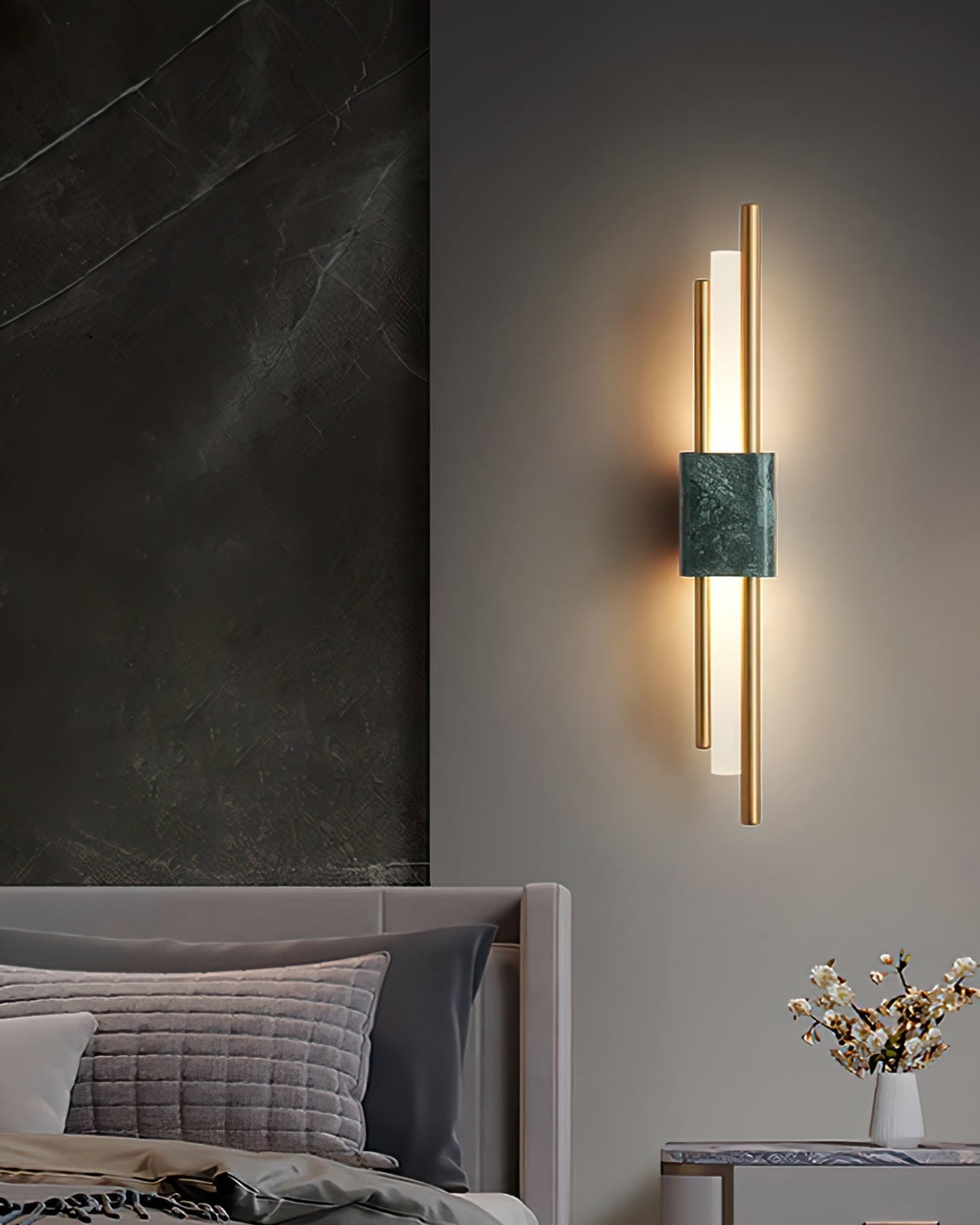 MarbleBeam - Timeless Marble Wall Lamp