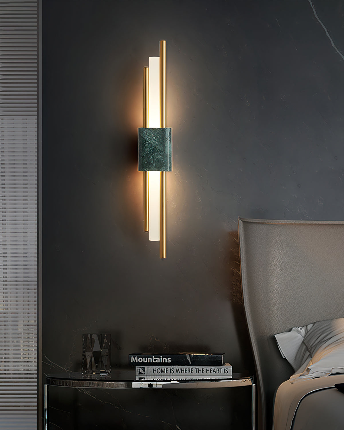 MarbleBeam - Timeless Marble Wall Lamp