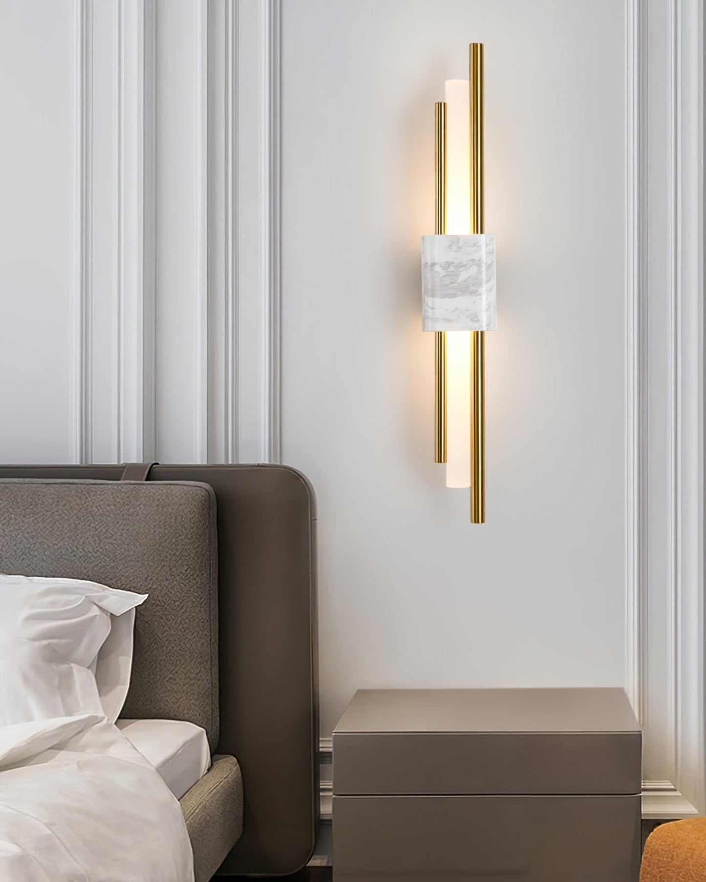 MarbleBeam - Timeless Marble Wall Lamp