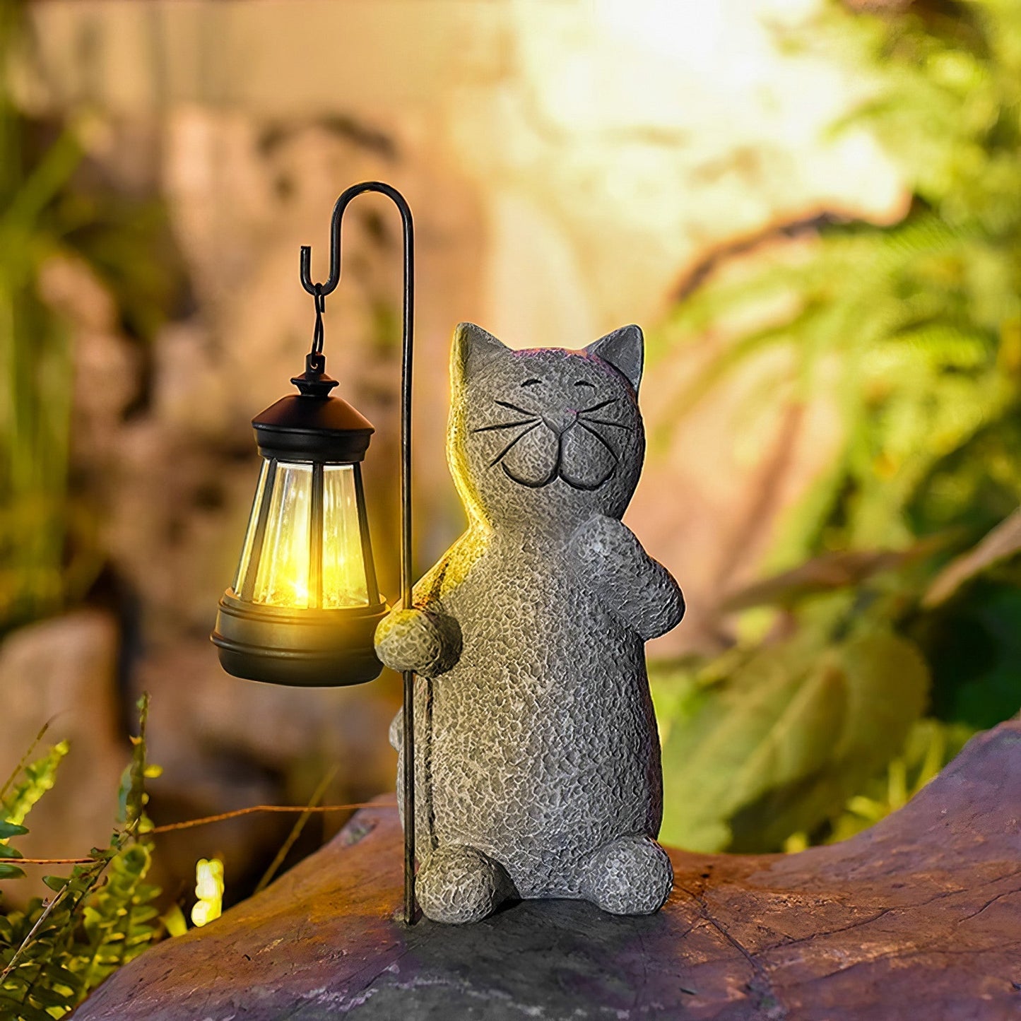 GlowPaw - Golden Cat with Soft Glow
