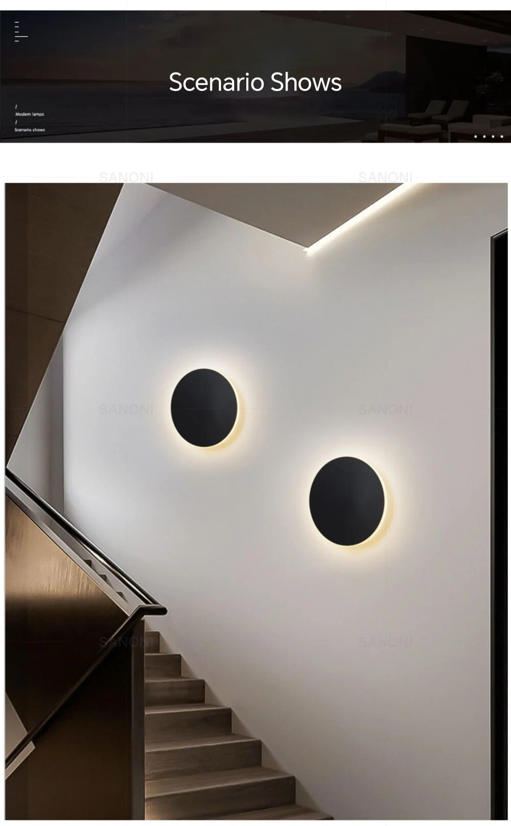 Sleeksphere – Round LED Wall Lamp | Modern Minimalist Lighting | Thelittleesse
