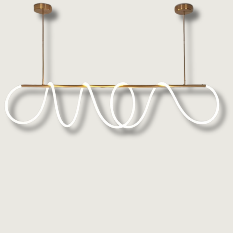 GlowWeave - Chic LED Hanging Light