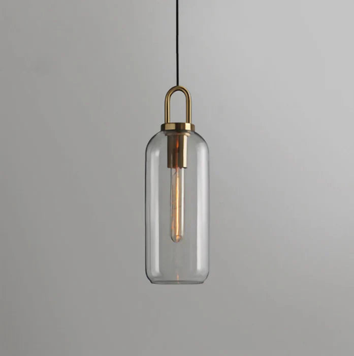 LumiGlaze - Sleek Glass Lamp for Modern Ambiance