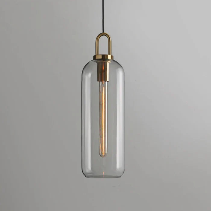 LumiGlaze - Sleek Glass Lamp for Modern Ambiance