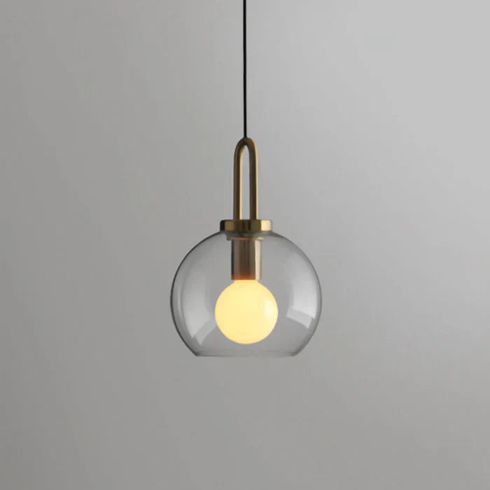 LumiGlaze - Sleek Glass Lamp for Modern Ambiance