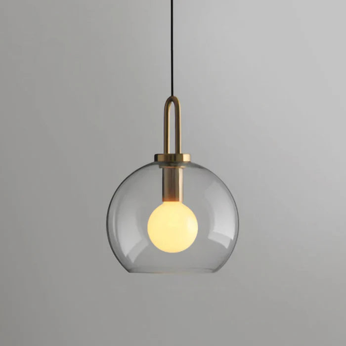 LumiGlaze - Sleek Glass Lamp for Modern Ambiance