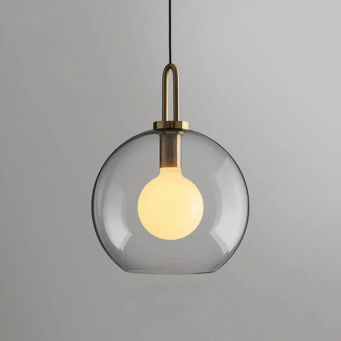 LumiGlaze - Sleek Glass Lamp for Modern Ambiance