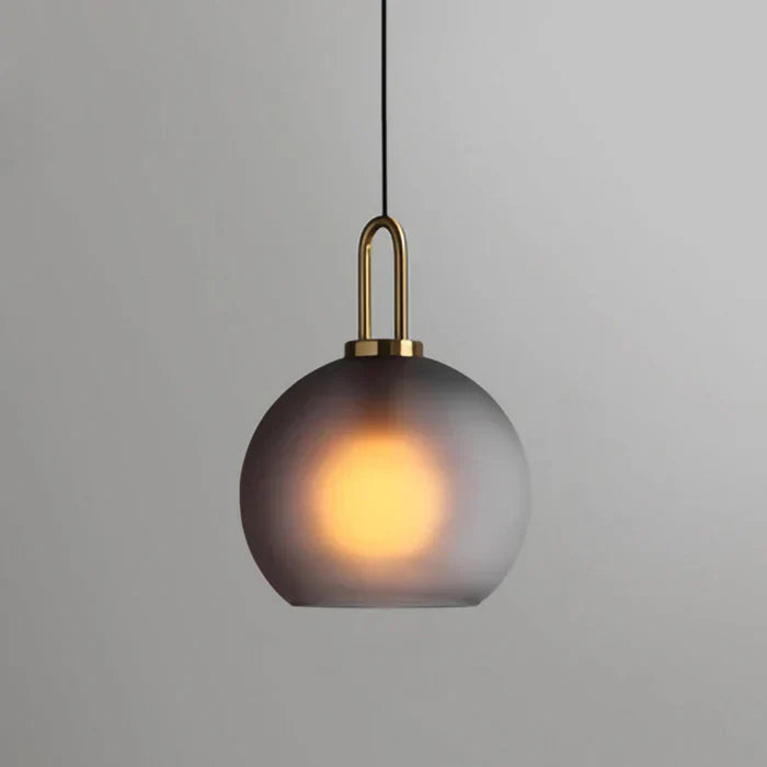 LumiGlaze - Sleek Glass Lamp for Modern Ambiance
