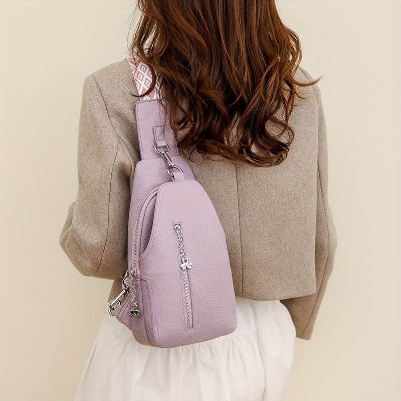 Jelyn - Quilted Anti-Theft Crossbody Bag - Secure & Stylish