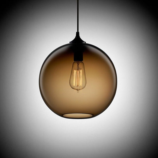 AuraGlass - Elegant Glass Hanging Light