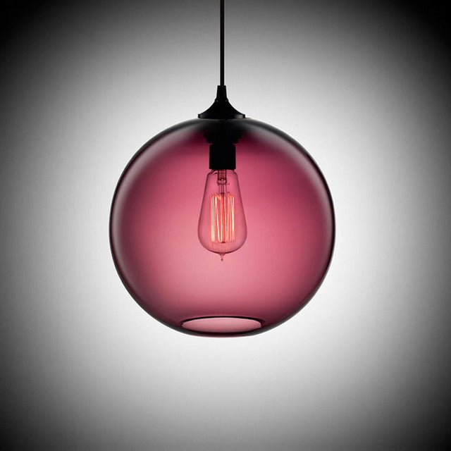 AuraGlass - Elegant Glass Hanging Light