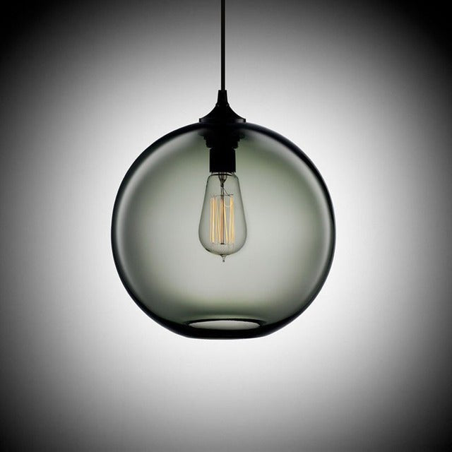 AuraGlass - Elegant Glass Hanging Light