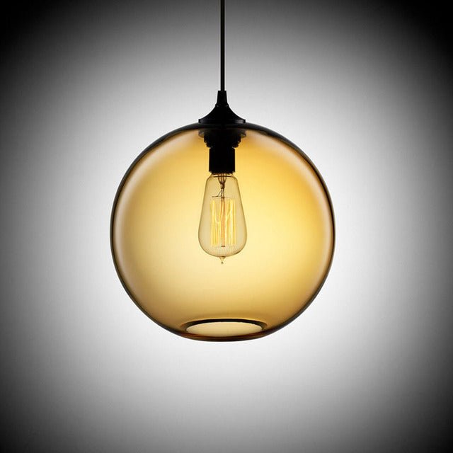 AuraGlass - Elegant Glass Hanging Light