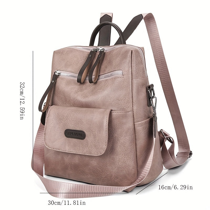 Jehma - Anti-Theft Travel Backpack - Secure & Stylish