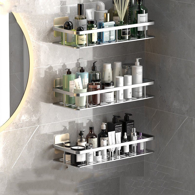 Bathroom Shelves (No-Drill)