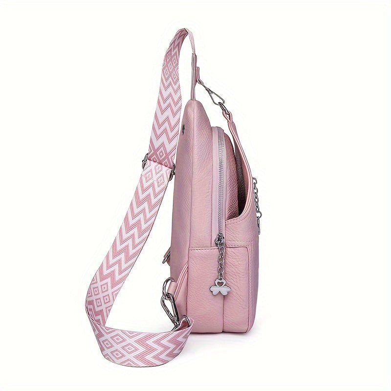 Jelyn - Quilted Anti-Theft Crossbody Bag - Secure & Stylish