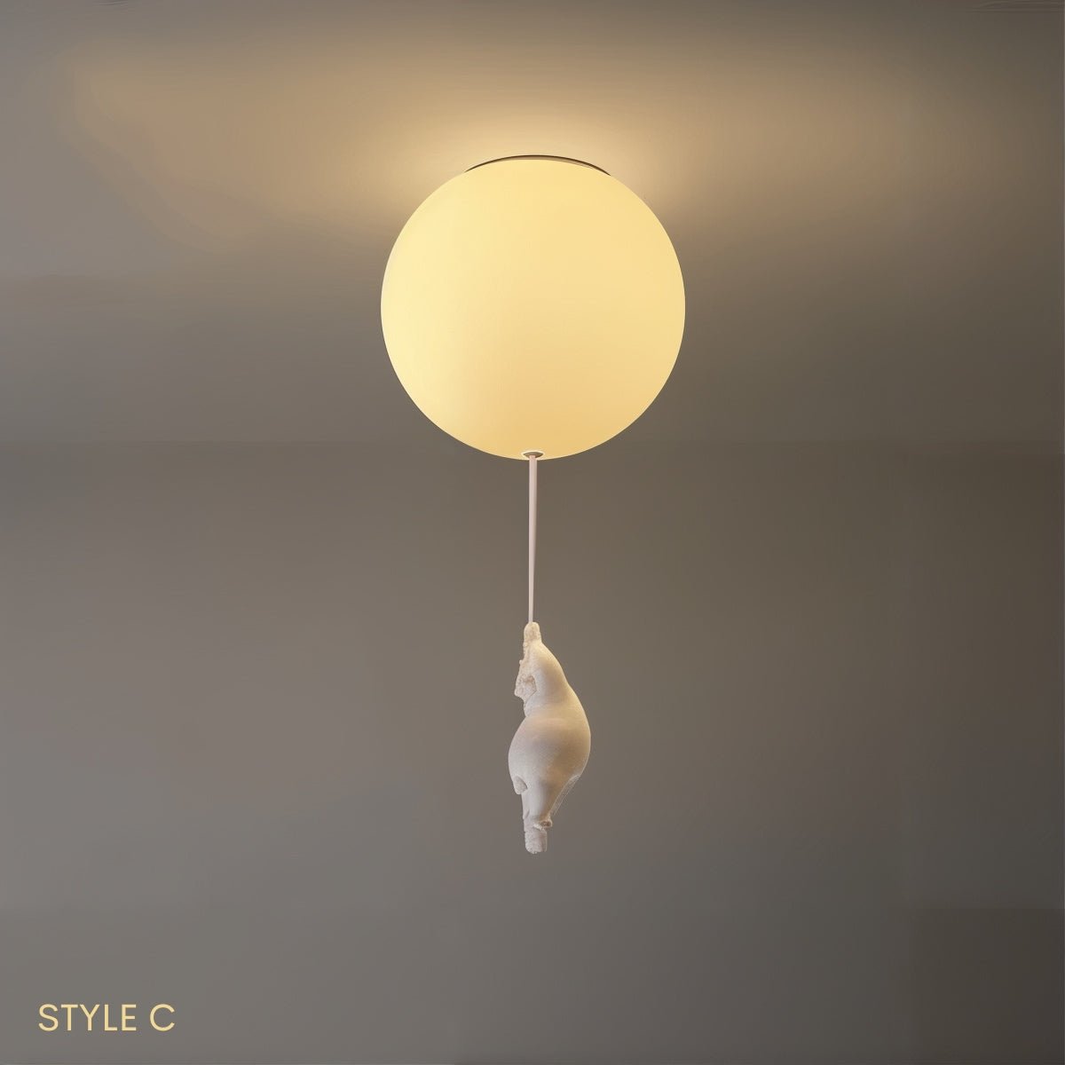 BearHaven - Cozy Children's Ceiling Lamp