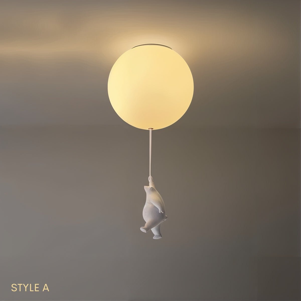 BearHaven - Cozy Children's Ceiling Lamp
