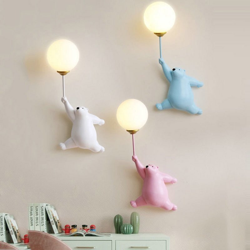 BearLuxe - Wall Lamp with Charming Bear and Warm Glow