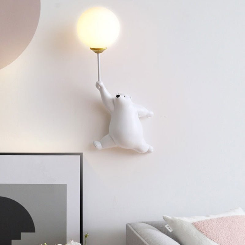 BearLuxe - Wall Lamp with Charming Bear and Warm Glow