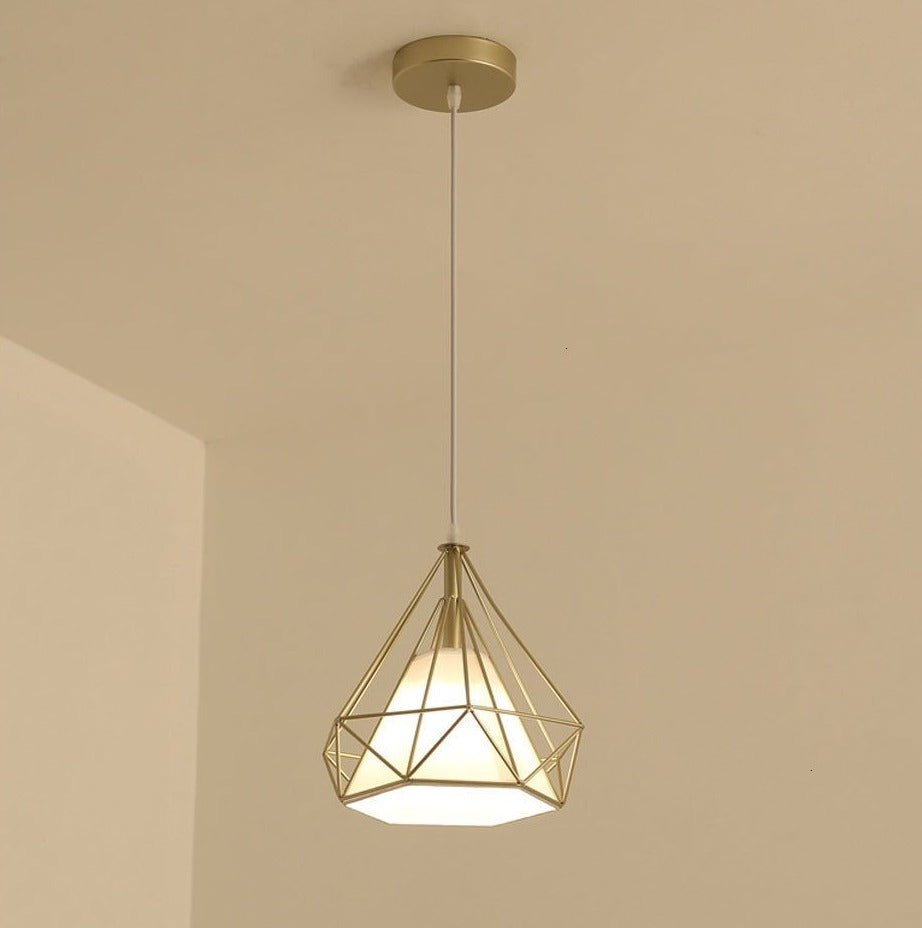 SteelAura – Modern Industrial Ceiling Light