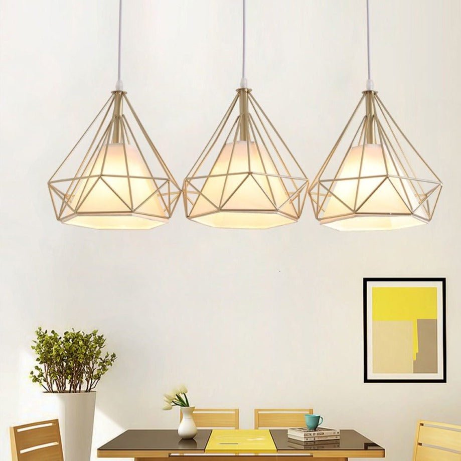 SteelAura – Modern Industrial Ceiling Light