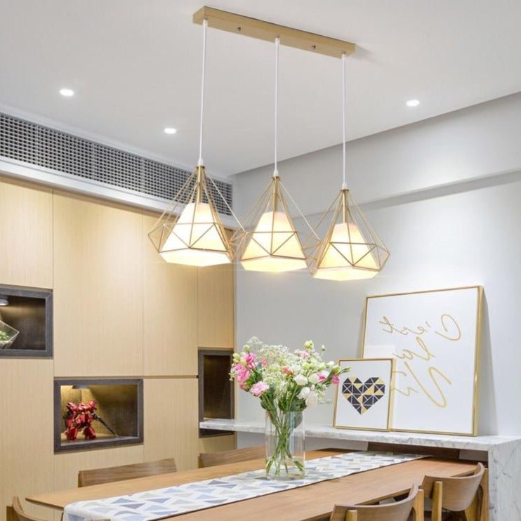 SteelAura – Modern Industrial Ceiling Light