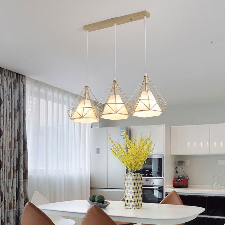 SteelAura – Modern Industrial Ceiling Light