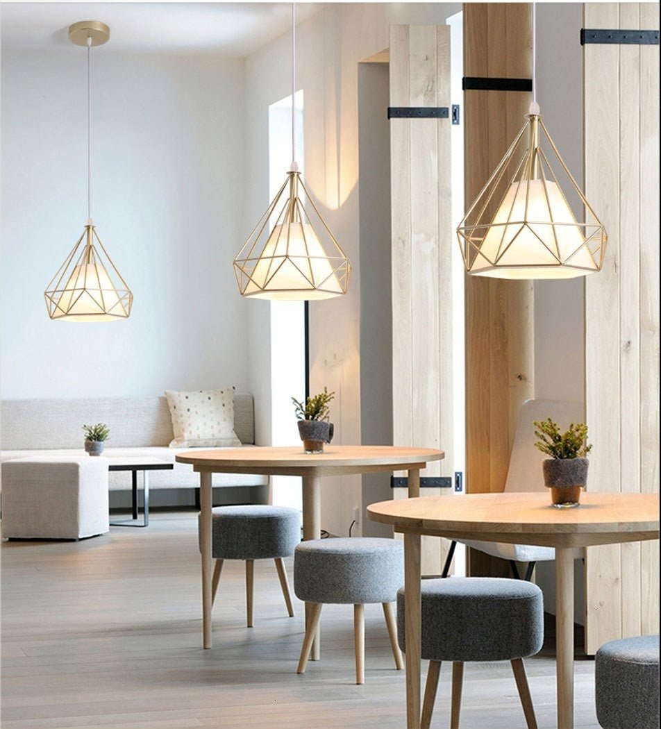 SteelAura – Modern Industrial Ceiling Light