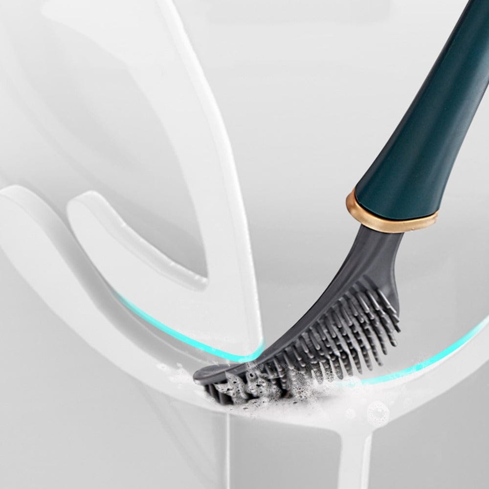 Hygienic & Flexible Silicone Toilet Brush