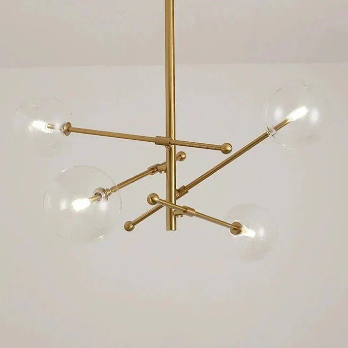 OpalShine – Sophisticated Glass Chandelier for Luxury Homes